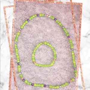 Necklace and bracelet